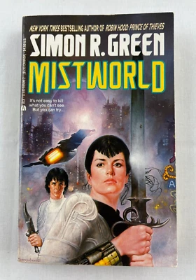 Mistworld by Simon R. Green 1992 Ace Sci-Fi Vintage Paperback - Image 1 of 4