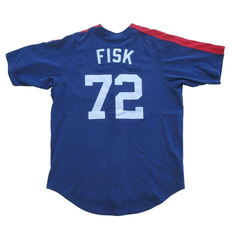 Vintage Chicago White Sox Carlton Fisk Jersey Team Nike Sports Cooperstown Small Cover