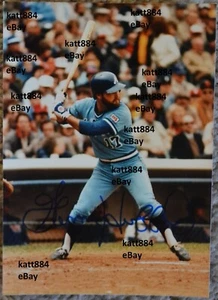 1983 ATLANTA BRAVES GLENN HUBBARD SIGNED PHOTO 5 X 7 - Bild 1 von 1
