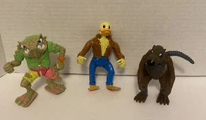 TMNT Ninja Turtles Lot Of 3 Action Figures 1990 Mirage Studios Playmates Toys - Picture 1 of 9