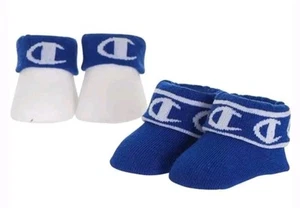 NEW CHAMPION BABY BOY NEWBORN INFANT BOOTIES SET.  0-6M - Picture 1 of 1
