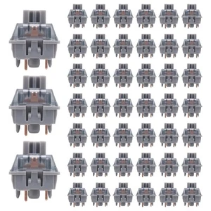 45 Stück V3 Pro Silber Switches 5-Poliger 40gf-Linearschalter mit Staubdich5893 - Afbeelding 1 van 7