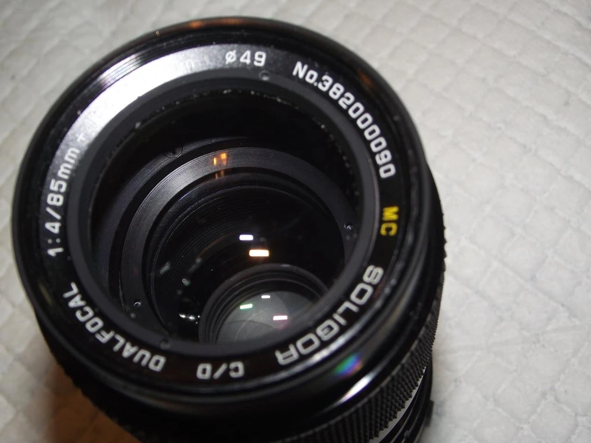 Minolta MD 85mm Focal Camera Lenses for sale - eBay