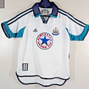Maglia calcio vintage Adidas Newcastle United 1999/2000 away taglia media giovanile - Foto 1 di 17
