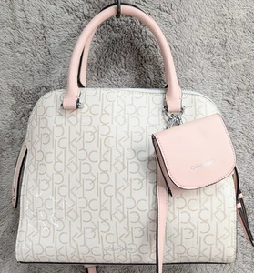 Borsa a tracolla Calvin Klein con borsa cambio - logo Monogram CK - Nuova con etichette - Foto 1 di 14