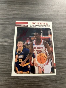 Saniya Rivers Signed Card Auto WNBA NC State Rookie - Picture 1 of 3