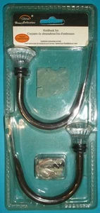 CURTAIN HOLDBACK SET CITRUS HOME COLLECTION METAL CONSTRUCTION WINDOW CURTAINS - Picture 1 of 6