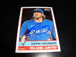 Kevin Gausman Toronto Blue Jays IP Autograph 2025 Topps Heritage Chrome # 188 - Picture 1 of 7