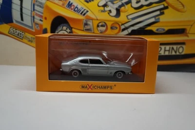 MINICHAMPS / MAXICHAMPS - 1969 FORD CAPRI MKI - LIGHT BLUE- 1/43 SCALE MODEL CAR - Image 1 of 4