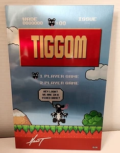 Tiggom Tigomverse #1 Comic METALL Cover 8-bit Variant SIGNED Marat Limited 20! NM - Bild 1 von 12