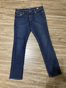 Girls Adjustable Waist Skinny Jeans Size 12 Old Navy - Picture 1 of 4