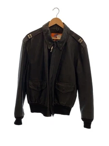 Cooper Usa Made/A-2/Flight Jacket/42/Leather/Blk/Plain/8718-01-824-3400 1918 - Picture 1 of 6