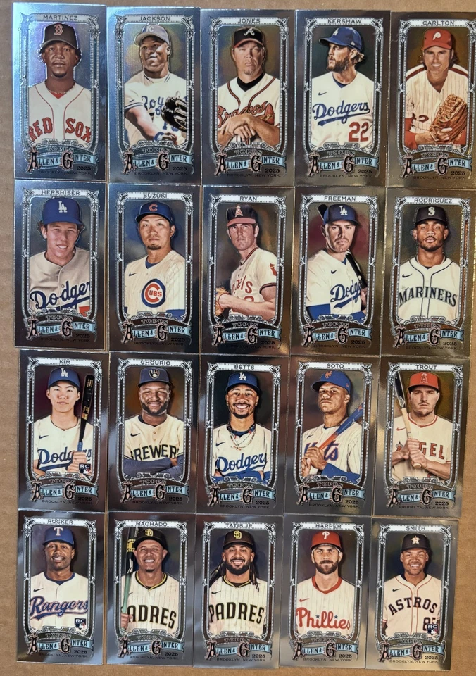 Topps Allen & Ginter MINI CHROME 2025 ¡Elige y completa tu conjunto! Foto 1 de 1