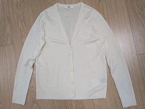 Pastel yellow Uniqlo cardigan - medium - Picture 1 of 5