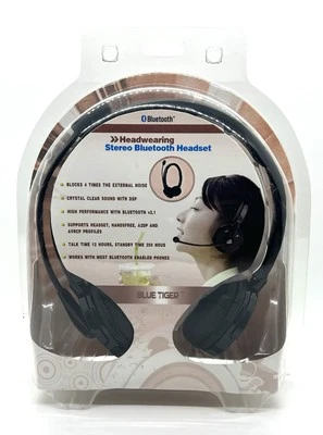 Blue Tiger Headband Stero Bluetooth Headset - Image 1 of 4
