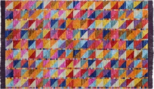 Moroccan Handmade Wool Rug 3' 1" X 5' 0" - Q23588 - Picture 1 of 7
