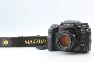 [OTTIME CONDIZIONI] Minolta α9 Alpha 9 Maxxum Dynax fotocamera pellicola obiettivo AF 50 mm f1.4 dal GIAPPONE - Foto 1 di 21