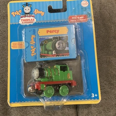 Thomas & Friends Take Along Percy Diecast Train 2006 New Sealed Fast Shipping - Image 1 of 3