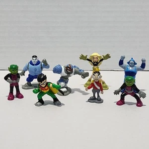 Bandai Teen Titans Mini Micro 1.5" Figure Lot - Picture 1 of 1