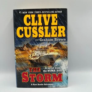 Clive Cussler & Graham Brown 2012 Hardcover The Storm Kurt Austin Adventure - Picture 1 of 3
