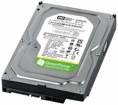 Hard Drive Western Digital AV-GP WD5000AVVS 500GB SATA II 7200RPM 8MB 3.5'' - Image 1 of 4
