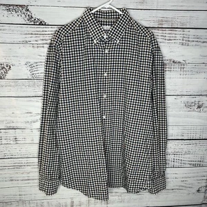 Brunello Cucinelli Checkered Italy Slim Fit Button Down Shirt XXL (Fits A Large) - Picture 1 of 6