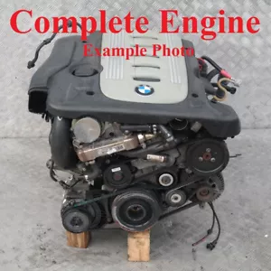 BMW 5 Series E60 E61 530d Bare Engine Diesel M57N 306D2 218HP WARRANTY - Picture 1 of 10