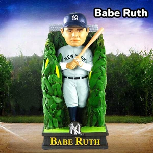 Babe Ruth FIELD of DREAMS Dyersville Cornfield New York Yankees Bobblehead FOCO - Picture 1 of 2