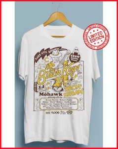 The Black Keys 2024 Music Band White T-shirt All Size S-5XL - Picture 1 of 4
