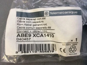 ABE9XCA1410 - TELEMECANIQUE Connecteur pré-câblé 10 mètres NEUF - Picture 1 of 3