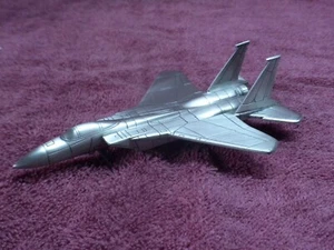 Danbury Mint Pewter Airlane F-15 Original box excellent condition - Picture 1 of 8