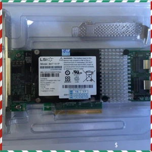 (9750-8i) LSI 3ware 6Gbps 8Port HBA PCI-E SATA SAS Controller Card+Battery - Picture 1 of 6