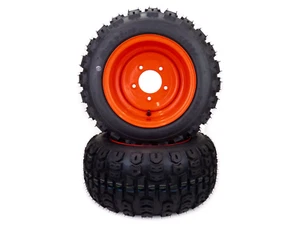 (2) All Terrain Tire Assemblies 18x8.50-10 Fits Kioti CS2210 CS2510 - Picture 1 of 2