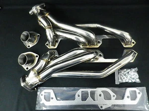 CHRYSLER MOPAR SMALL BLOCK V8 273 318 340 360 STAINLESS CLIPSTER HEADERS - Picture 1 of 1
