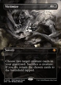Victimize Borderless M Foil #23 | SPG Special Guests | MTG - Picture 1 of 1