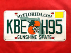 Florida License Plate KBE H95 ....... Expired / Crafts / Collect  / Specialty