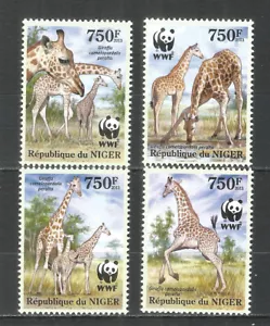 Niger 2013 postfrisch postfrisch (**) wwf - Giraffen - Bild 1 von 1