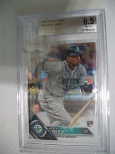 KETEL MARTE 2016 Topps Chrome #121 BGS NM-MT+ 8.5 Mariners RC - Bild 1 von 1