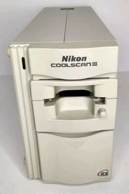 Nikon CoolScan III LS-30 35mm SCSI Film Scanner with Slide Mount Adapter - Image 1 of 4
