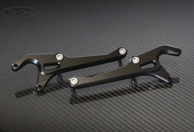 SATO RACING Yamaha R1 09-14 / FZ09 MT09 Race Stand Hooks [BLACK]  [Y-MT09RSH-BK] - Image 1 of 4