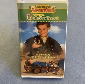 Tales Of Gulliver's Travels VHS VCR Video Tape Used Crayola Kids Adventures Rare - Picture 1 of 8