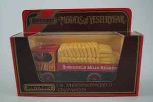 Matchbox Models of yesteryear Modellauto Y-18 1918 Atkinson Model D Steam Wagon - Bild 1 von 5