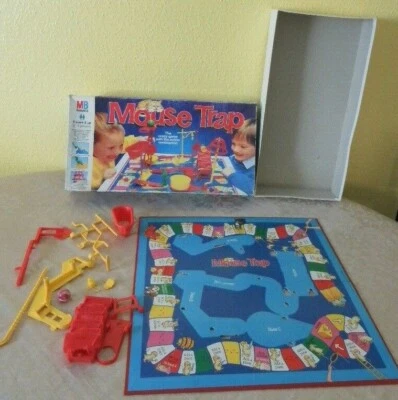 Vintage MB games Mouse Trap board game 1996 selling as spares - Image 1 of 4