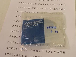 WB3M20 WB3K5126 RANGE TOP BURNER KNOB GE BLACK BRAND NEW OLD STOCK OEM PART - Picture 1 of 6
