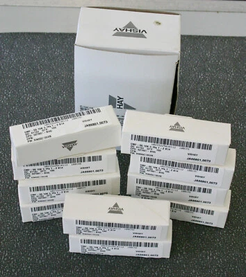 1000 Piezas Resistencias Vishay Dale RN55C1002B 10K Ohm 1/10 Vatio 0.1% Tolerancia Foto 1 de 3