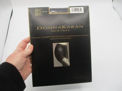 Pantimedias Donna Karan 1997 chocolate estilo medio A16 ~ ¡nuevas! MIP! Foto 1 de 2