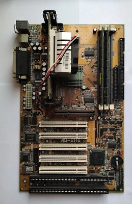 Abit BH6 Motherboard with Celeron 1GHz  CPU and 512MB RAM - Test OK! 868 - Image 1 of 4