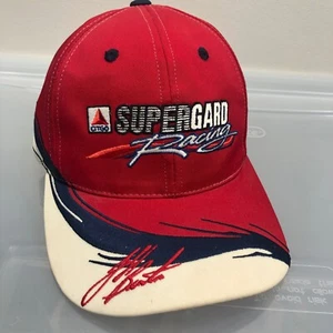 NASCAR Racing Hat Red Snapback Cap Citgo Superguard #99 Jeff Burton - Picture 1 of 10