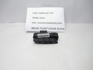 2014-2019 Cadillac CTS Front Left Seat Memory Control Switch 23103409 OEM - Foto 1 di 7