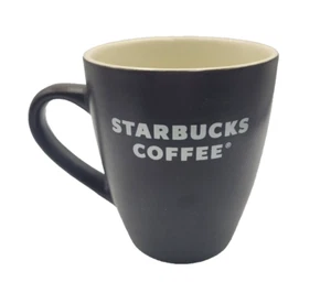 Taza de café Starbucks - Edición 2008, cerámica 12 oz, logotipo marrón oscuro - Coleccionable - Imagen 1 de 6